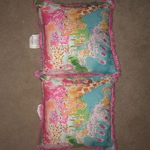 Two matching Lilly Pulitzer pillows
